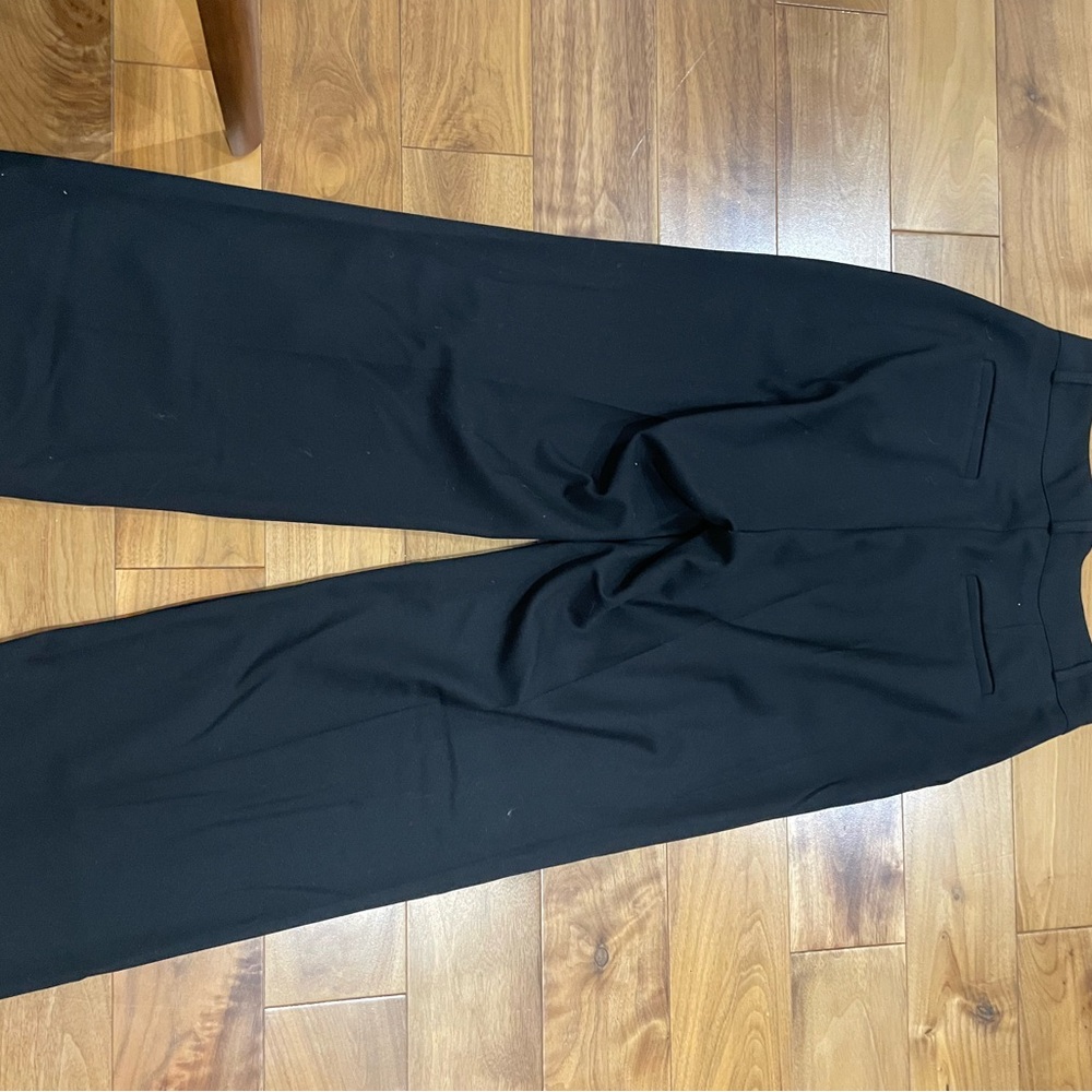 OAK + FORT Black Wide-Leg Pants - Picture 2 of 2